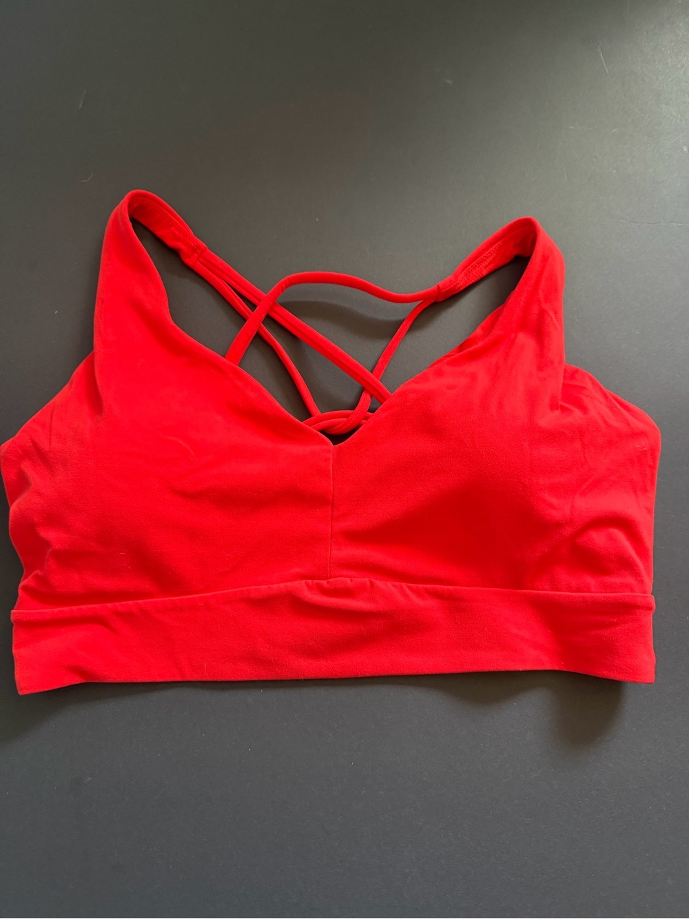 Athleta Red Sports Bra - Size Large D-DD